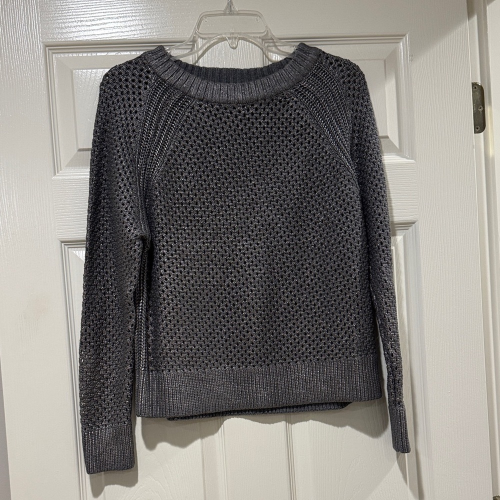 Tuckernuck Gunmetal Knit Sweater